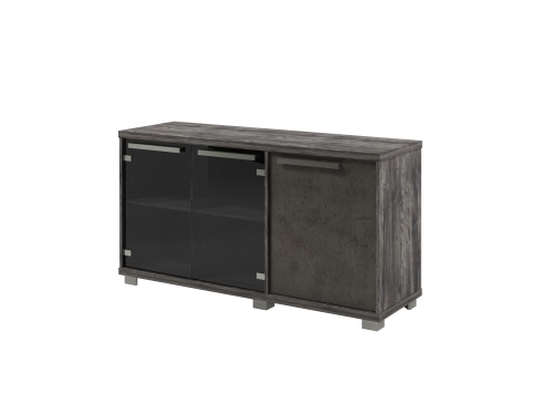 Шкаф низкий трехсекционный правый Z-13-11пр