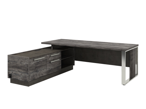 Стол Z-422л.1000 левый с блоком розеток