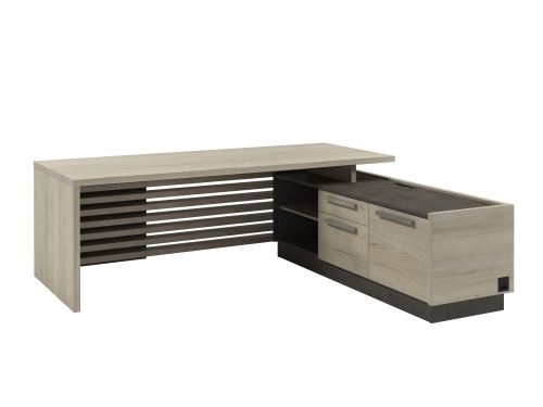 Стол Z-222пр.1000 правый с блоком розеток