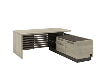 Стол Z-218пр.1000 правый с блоком розеток