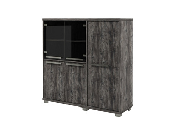 Шкаф трехсекционный с гардеробом правый Z-33-02пр