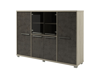 Шкаф четырехсекционный с гардеробом Z-34-01